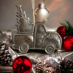 Christmas Truck - Silver