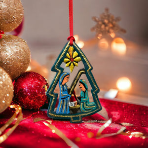 Nativity Christmas Tree Ornament hi