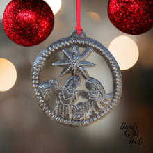 Load image into Gallery viewer, Nativity Ornament Round with Dots