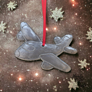 Airplane Pilot Flight Attendant Ornament