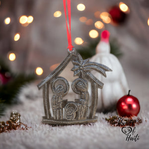 Nativity Ornament - Shooting Star House