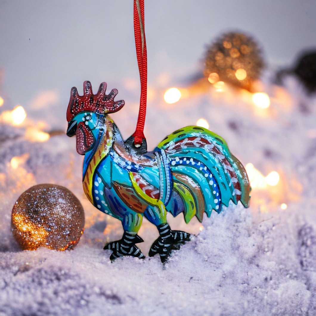 Rooster Ornament
