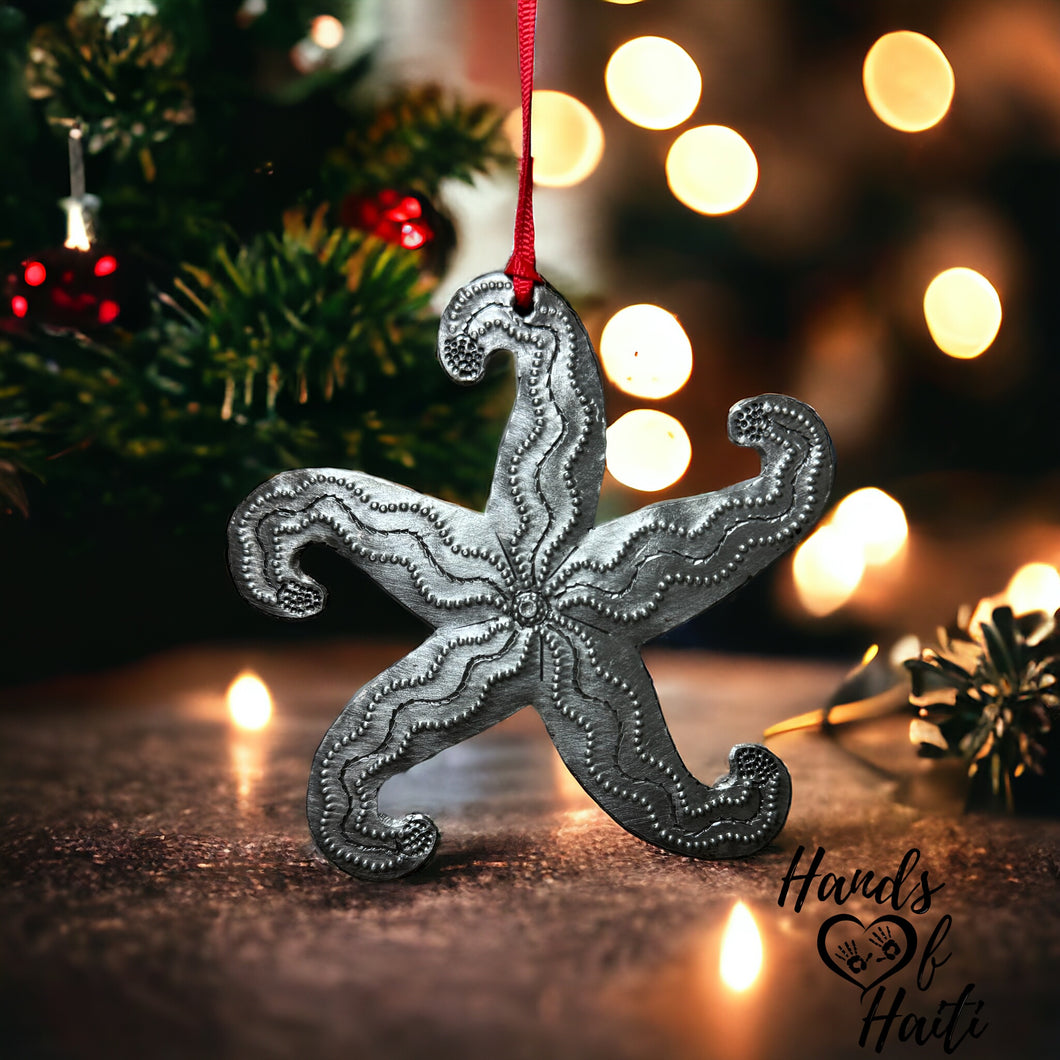 Star Ornament with Swirls
