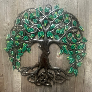 Tree of Life 23” Green Color Leaves
