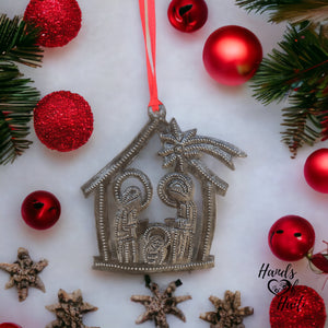 Nativity Ornament - Shooting Star House