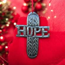 Load image into Gallery viewer, Hope Cross Ornament