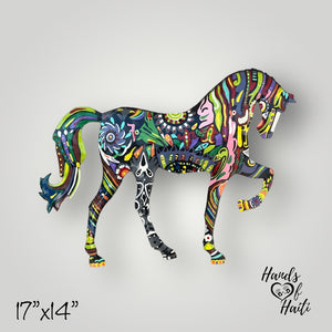 Colorful Horse Pony - Large