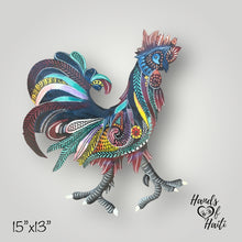 Load image into Gallery viewer, Colorful Rooster - Medium