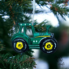 Load image into Gallery viewer, Tractor John Deere Farmer Ranch Ornament