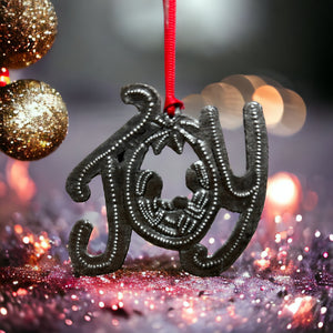 Joy Nativity Ornament