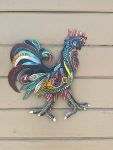 Colorful Rooster - Medium