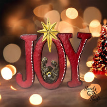 Load image into Gallery viewer, Joy Painted Nativity - Hanging