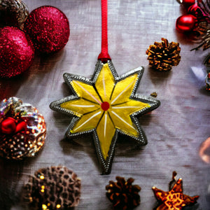 Star of David Ornament - Painted