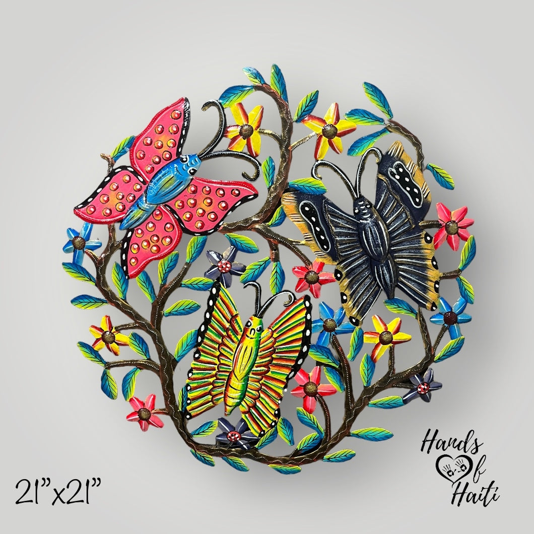 Butterfly Bling Flower Garden