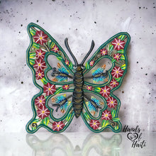 Load image into Gallery viewer, Butterfly Flowers 3-D Wings