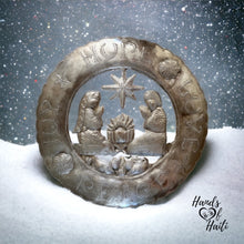 Load image into Gallery viewer, Joy Love Peace Hope Faith Nativity - Hanging