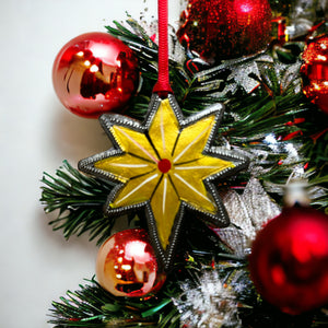 Star of David Ornament - Painted