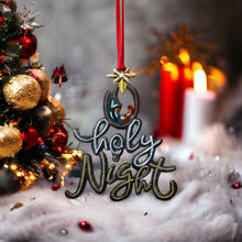 Load image into Gallery viewer, Oh Holy Night Nativity Painted Ornament
