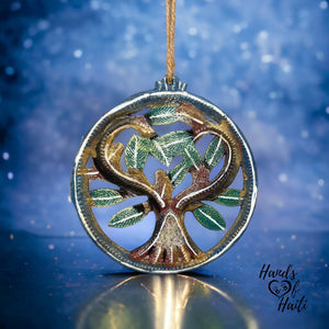 Swirly Tree of Life Ornament