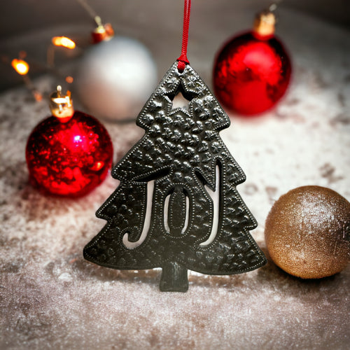 Joy Christmas Tree Ornament