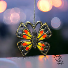 Load image into Gallery viewer, Butterfly Ornament - Yellow