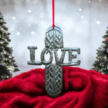 Load image into Gallery viewer, Love Cross Ornament