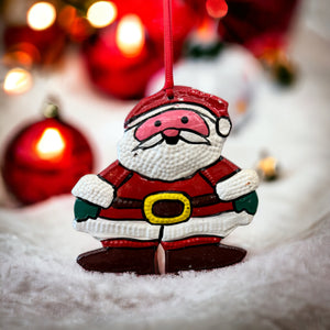 Santa Claus Ornament - Painted