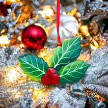Load image into Gallery viewer, Poinsettia Ornament