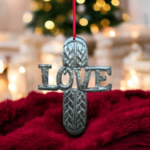 Load image into Gallery viewer, Love Cross Ornament