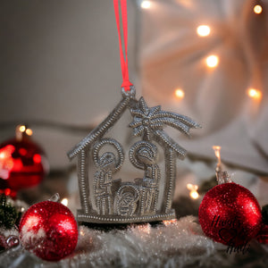 Nativity Ornament - Shooting Star House