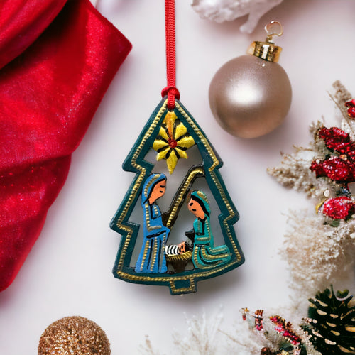 Nativity Christmas Tree Ornament