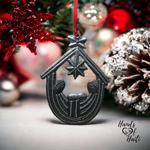 Load image into Gallery viewer, Nativity Ornament House