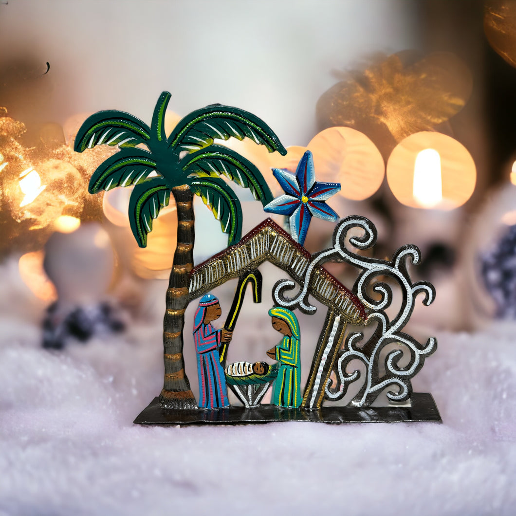 Nativity Palm Tree Caribbean - Standing