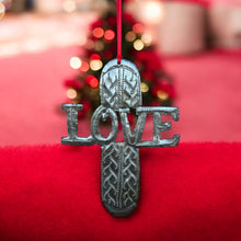 Load image into Gallery viewer, Love Cross Ornament