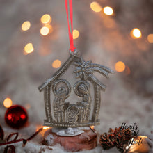 Load image into Gallery viewer, Nativity Ornament - Shooting Star House