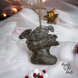 Santa Stocking Ornament