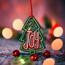 Load image into Gallery viewer, Joy Christmas Tree Ornament