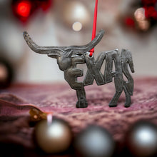 Load image into Gallery viewer, Texas Longhorn Steer Cow Ornament