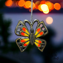Load image into Gallery viewer, Butterfly Ornament - Yellow
