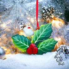 Load image into Gallery viewer, Poinsettia Ornament