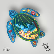 Load image into Gallery viewer, Turtle Tropical Floral Beach Palm Tree - Small