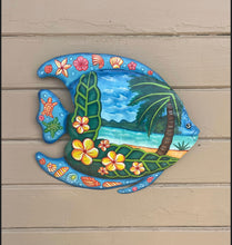 Load image into Gallery viewer, Fish Tropical Floral Beach Palm Tree - Medium