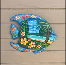 Load image into Gallery viewer, Fish Tropical Floral Beach Palm Tree - Small