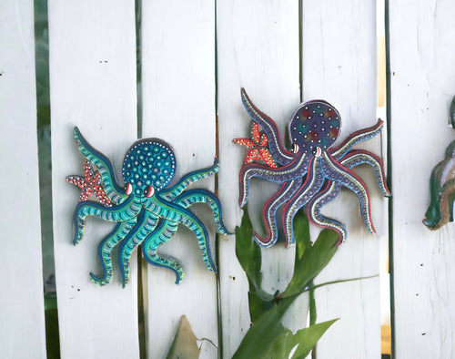 Purple & Blue Multi Color Octopus Set