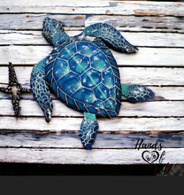 Load image into Gallery viewer, Blue Turtle - 23&quot;