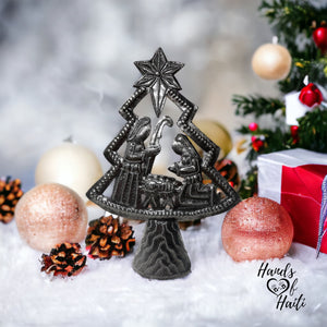 Nativity Christmas Tree - Standing