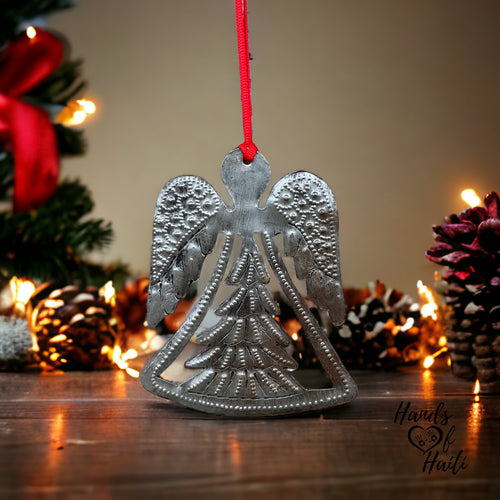 Christmas Tree Angel Ornament