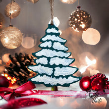 Load image into Gallery viewer, Painted Christmas Tree Ornament