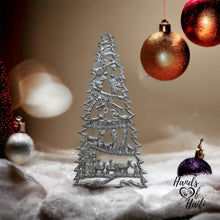 Load image into Gallery viewer, Christmas Tree Nativity - 23” Hanging