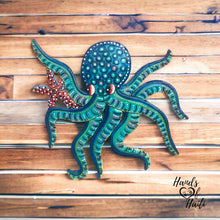 Load image into Gallery viewer, Blue Multi Color Octopus